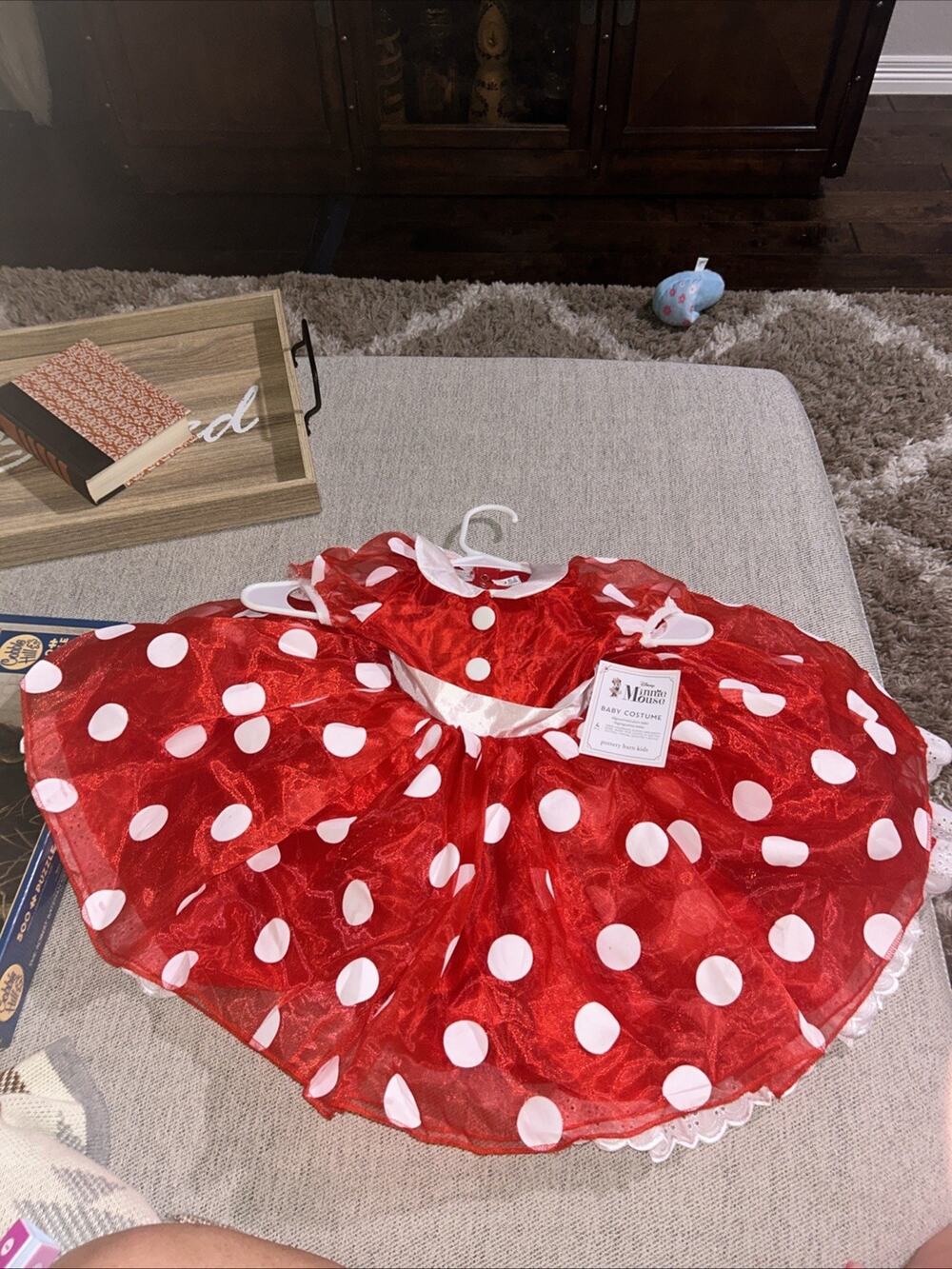 Pottery Barn Kids Baby Disney Minnie Mouse Costume Dress only 2 24 months
